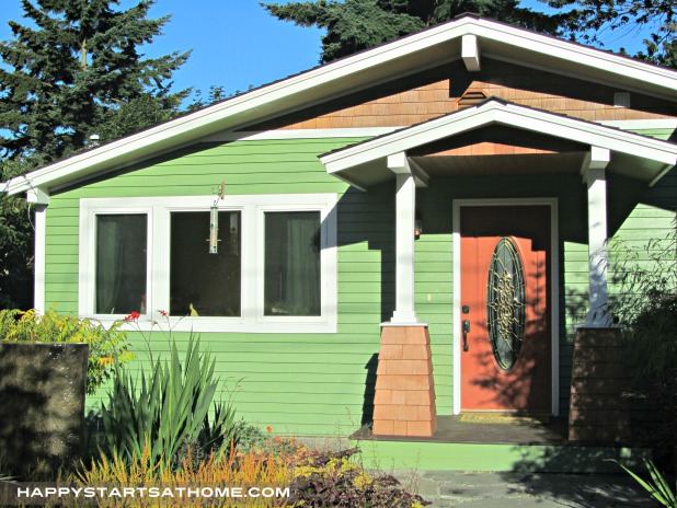 Green and Cedar Shingle House