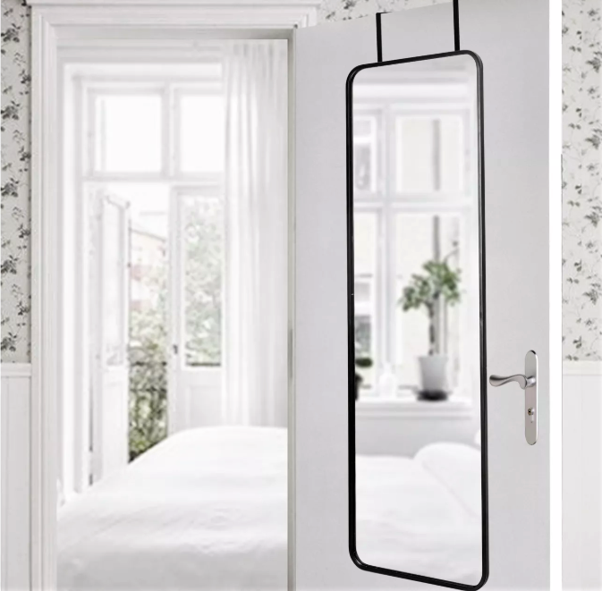 Where To Hang A Full Length Mirror, How To Hang Door Mirror From Target