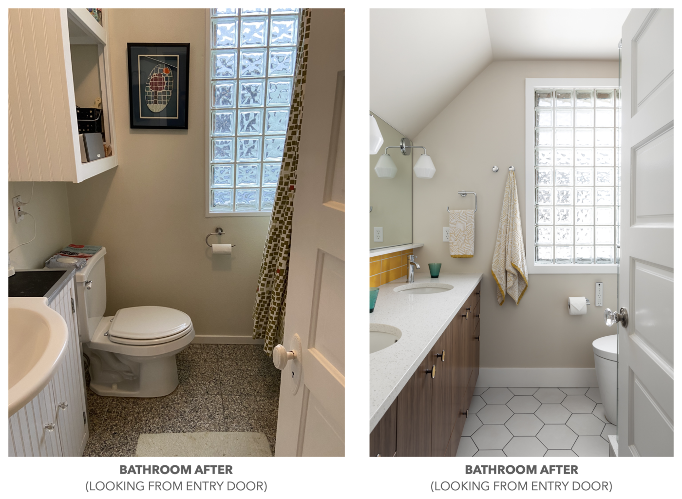 A Tiny Bathroom Fit For Two | Seriously Happy Homes