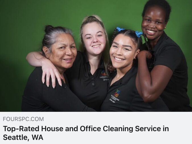 Four Seasons Cleaning Team Image four women
